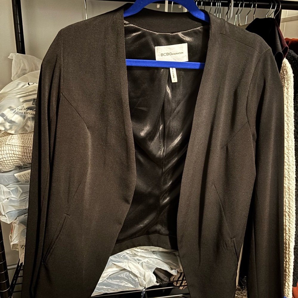 BCBGeneration Women's Classic Black Blazer